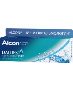 Buy Alcon Alcon-CIBA Vision contact lenses Dailies AquaComfort Plus contact lenses (30 pcs / 8.7) Daily, -2.50 / 14 / 8.7, 30 pcs. | Florida Online Pharmacy | https://florida.buy-pharm.com