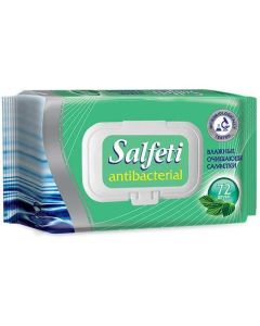 Buy Wet antibacterial wipes Salfeti antibacterial 72pcs with a plastic valve | Florida Online Pharmacy | https://florida.buy-pharm.com