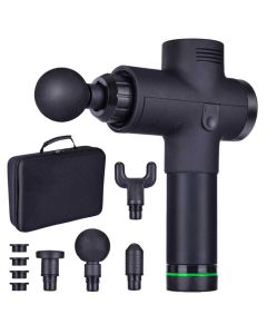 Buy HypeShop Minipro M01 Percussion massager with a set of attachments, black | Florida Online Pharmacy | https://florida.buy-pharm.com