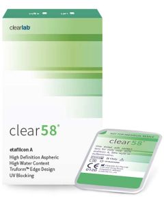 Buy Clearlab Clear contact lenses 58 / 8.3 / Monthly, -2.50 / 14.0 / 8.3 , 6 pcs. | Florida Online Pharmacy | https://florida.buy-pharm.com