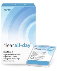 Buy ClearLab Contact Lenses ClearLab Clear All-Day Contact Lenses / 6 pcs / 8.6 / 14.2 Monthly, -9.50 / 14.2 / 8.6, 6 pcs. | Florida Online Pharmacy | https://florida.buy-pharm.com