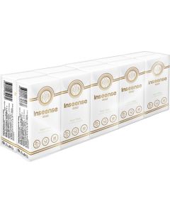 Buy Inseense paper handkerchiefs, three-layer, no fragrance, 10 pieces | Florida Online Pharmacy | https://florida.buy-pharm.com