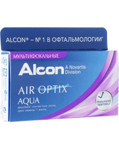 Buy Alcon Air Optix Aqua Multifocal Contact Lenses Monthly, -2.50 / 14.2 / 8.6, HIGH, 3 pcs. | Florida Online Pharmacy | https://florida.buy-pharm.com