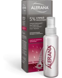 Buy Alerana spray for external use 5% fl. 60ml | Florida Online Pharmacy | https://florida.buy-pharm.com