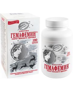 Buy HEMAPHEMIN, women's health, hormonal balance during menopause, vitamins for women, 180 capsules | Florida Online Pharmacy | https://florida.buy-pharm.com