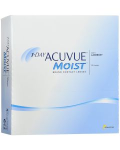 Buy ACUVUE Johnson & Johnson Contact Lenses 1-Day Acuvue Moist Contact Lenses 90pcs / 8.5 Daily, -0.75 / 14.2 / 8.5, 90pcs | Florida Online Pharmacy | https://florida.buy-pharm.com