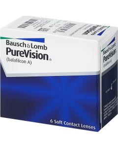 Buy Contact lenses Bausch + Lomb Bausch + Lomb Contact lenses PureVision / 6 pcs / 8.6 Monthly, -6.50 / 8.6, 6 pcs. | Florida Online Pharmacy | https://florida.buy-pharm.com