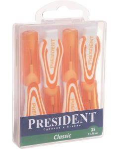 Buy Interdental brushes PresiDENT Classic. Size XS, diameter 0.28 mm, 4 pcs | Florida Online Pharmacy | https://florida.buy-pharm.com