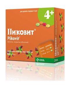 Buy Pikovit Tablets p / o, # 60  | Florida Online Pharmacy | https://florida.buy-pharm.com