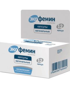 Buy Ecophemin Vaginal capsules, No. 12 | Florida Online Pharmacy | https://florida.buy-pharm.com