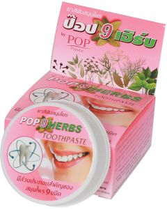 Buy Toothpaste By POP Popular 9 Herbs, 30 g | Florida Online Pharmacy | https://florida.buy-pharm.com