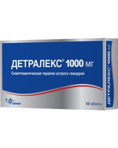 Buy Detralex tab. p / o film. 1000 mg # 18 | Florida Online Pharmacy | https://florida.buy-pharm.com