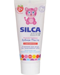 Buy Silca Med Gel toothpaste with strawberry flavor from 2 years old 65 g | Florida Online Pharmacy | https://florida.buy-pharm.com