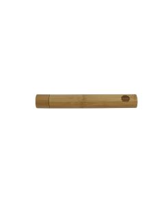 Buy Bamboo toothbrush in a wooden tube for children. (pink) | Florida Online Pharmacy | https://florida.buy-pharm.com