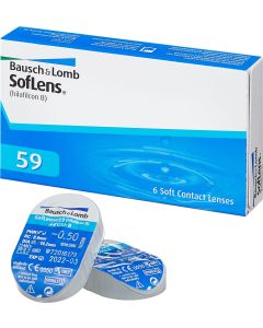 Buy Contact lenses Bausch + Lomb SofLens 59 Monthly, -0.75 / 14.2 / 8.6, 6 pcs. | Florida Online Pharmacy | https://florida.buy-pharm.com