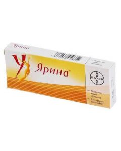 Drospyrenon, ethinyl estradiol - Yarina tablets, 21 pcs. florida Pharmacy Online - florida.buy-pharm.com