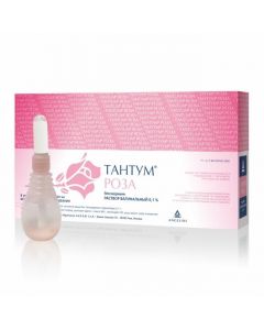 benzydamine - Tantum rose vaginal solution 0.1% vial 140 ml 5 pcs. florida Pharmacy Online - florida.buy-pharm.com