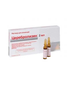 brain peptide complex - Cerebrolysin injection solution 2 ml ampoules 10 pcs. florida Pharmacy Online - florida.buy-pharm.com