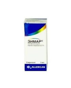 Gatifloxacin - Zimar eye drops 0.3%, 5 ml florida Pharmacy Online - florida.buy-pharm.com