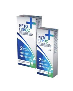 ketoconazole, pyrithione zinc - Keto plus shampoo, 60 ml 2 pcs. florida Pharmacy Online - florida.buy-pharm.com