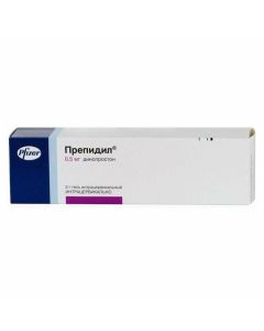 Dinoprostone - Prepidil intracervical gel 0.5mg / 3g syringe with catheter 1 pc. florida Pharmacy Online - florida.buy-pharm.com
