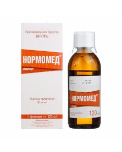 Inosine Pranobex - Normomed syrup 50 mg / ml 120 ml florida Pharmacy Online - florida.buy-pharm.com