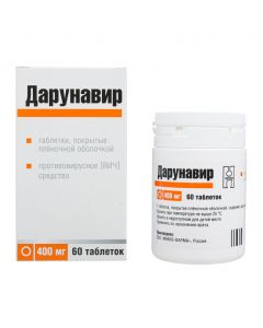 Darunavyr - Darunavir tablets coated.pl.ob. 400 mg 60 pcs. florida Pharmacy Online - florida.buy-pharm.com
