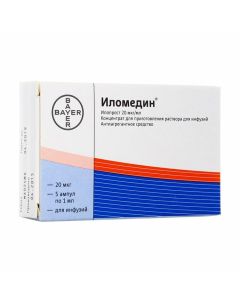 Yloprost - Ilomedin concentrate d / prig. solution for infusion 20 Ојg / ml 1 ml ampoules 5 pcs. florida Pharmacy Online - florida.buy-pharm.com