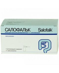 mesalazane - Salofalk rectal foam 1 g / application 14 pcs. florida Pharmacy Online - florida.buy-pharm.com