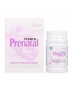 Multivitamins, Minerals - Vitrum Prenatal Plus tablets 30 pcs. florida Pharmacy Online - florida.buy-pharm.com