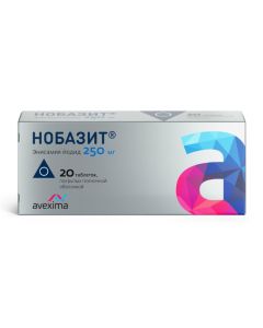 enysamyya iodide - Nobobit tablets are coated. captivity. about. 250 mg 20 pcs. florida Pharmacy Online - florida.buy-pharm.com