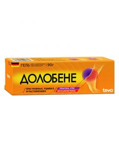 Sodium heparin, Allantoin,ekspantenol dimethyl sulfoxide - Dolobene gel 90 g florida Pharmacy Online - florida.buy-pharm.com
