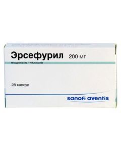 nifuroxazide - Ersefuril capsules 200 mg 28 pcs. florida Pharmacy Online - florida.buy-pharm.com