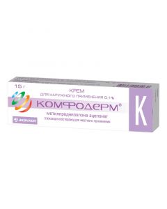 Methylprednisolone aceponate, Urea - Komfoderm K cream 0.1% 15 g florida Pharmacy Online - florida.buy-pharm.com