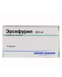 nifuroxazide - Ersefuril capsules 200 mg 14 pcs. florida Pharmacy Online - florida.buy-pharm.com