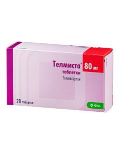 Telmysartan - Telmista tablets 80 mg 28 pcs. florida Pharmacy Online - florida.buy-pharm.com
