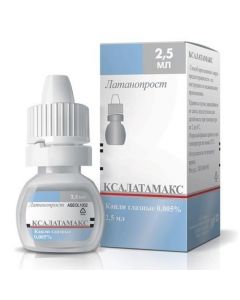 Latanoprost - Xalatamax eye drops 0.005%, 2.5 ml florida Pharmacy Online - florida.buy-pharm.com
