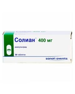 Amysulpryd - Solian tablets 400 mg, 30 pcs. florida Pharmacy Online - florida.buy-pharm.com