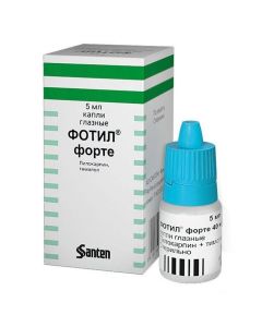 Pilocarpine, Timolol - Fotil eye drops 40 mg / ml + 5 mg / ml 5 ml florida Pharmacy Online - florida.buy-pharm.com