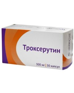 Troxerutin - Troxerutin capsules 300 mg, 50 pcs. florida Pharmacy Online - florida.buy-pharm.com