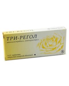 ethinyl estradiol, Levonorgestrel - Tri-regol tablets, 21 pcs. florida Pharmacy Online - florida.buy-pharm.com