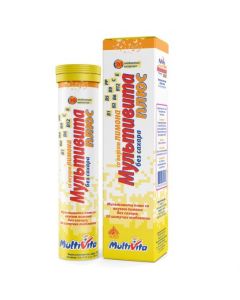Multivitamins - orange Multivita plus effervescent tablets, 20 pcs., lemon florida Pharmacy Online - florida.buy-pharm.com