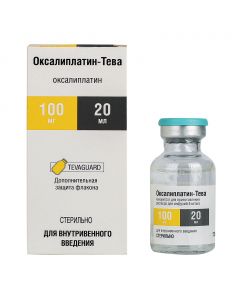 oxaliplatin - Oxaliplatin-Teva conc. for solution for infusions 5 mg / ml 20 ml bottle 1 pc. florida Pharmacy Online - florida.buy-pharm.com