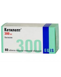 quetiapine - Ketilept tablets are covered. 300 mg 60 pcs. florida Pharmacy Online - florida.buy-pharm.com