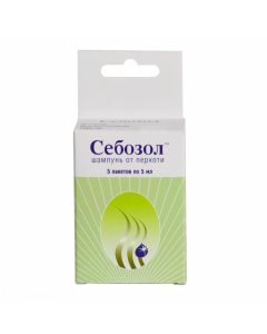 Ketoconazole - Sebozole shampoo, 5 ml / 5 sachets. florida Pharmacy Online - florida.buy-pharm.com