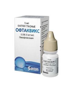 Levofloxacin - Oftakvix eye drops 0.5% 5 ml florida Pharmacy Online - florida.buy-pharm.com