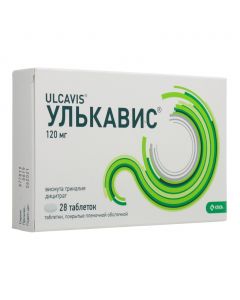 Vysmuta trykalyya dytsytrat - Ulkavis tablets coated captive. 120 mg 28 pcs. florida Pharmacy Online - florida.buy-pharm.com