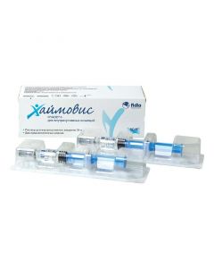 Hyaluronat sodium - Haimovis solution for intra-articular injection 24mg / 3ml syringe 2 pcs. florida Pharmacy Online - florida.buy-pharm.com