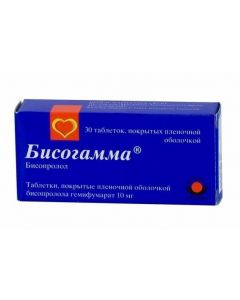 bisoprolol - Bisogamma tablets are covered.pl.ob. 10 mg 30 pcs. florida Pharmacy Online - florida.buy-pharm.com