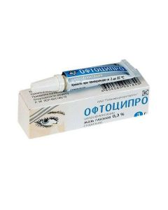 Ciprofloxacin - Oftocipro eye ointment 0.3%, 3 g florida Pharmacy Online - florida.buy-pharm.com